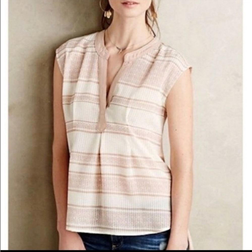 Anthropologie Postmark Egress Tank Size L